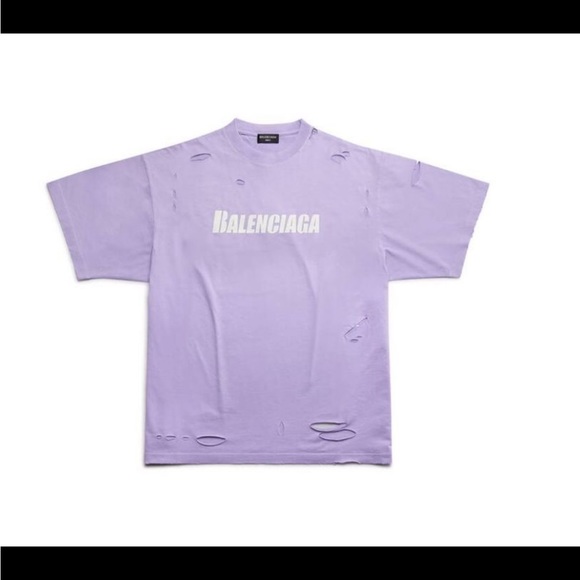 BALENCIAGA Distressed Tshirt - Picture 2 of 4